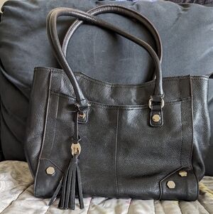 vintage naturalizer Leather purse handbag